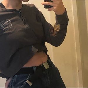 Brandy Canvas Belt